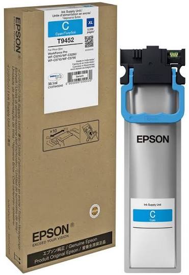 Epson Cyan XL Ink Cartridge 38.1ml C13T945240