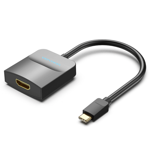 Vention Type-C to HDMI Adapter 0.15M Black ABS Type -TDCBB