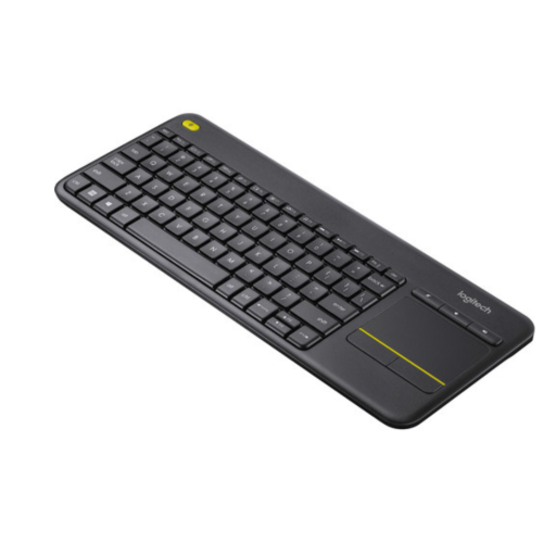 Logitech Wireless Touch Keyboard K400 Plus With Touchpad - Black - 920-007145