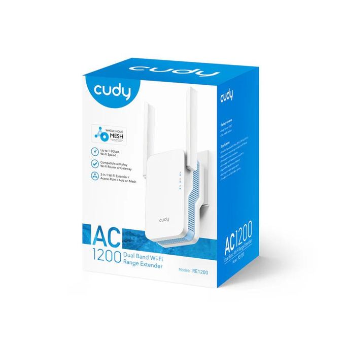 CUDY RE1200 AC1200 WI-FI mesh repeater
