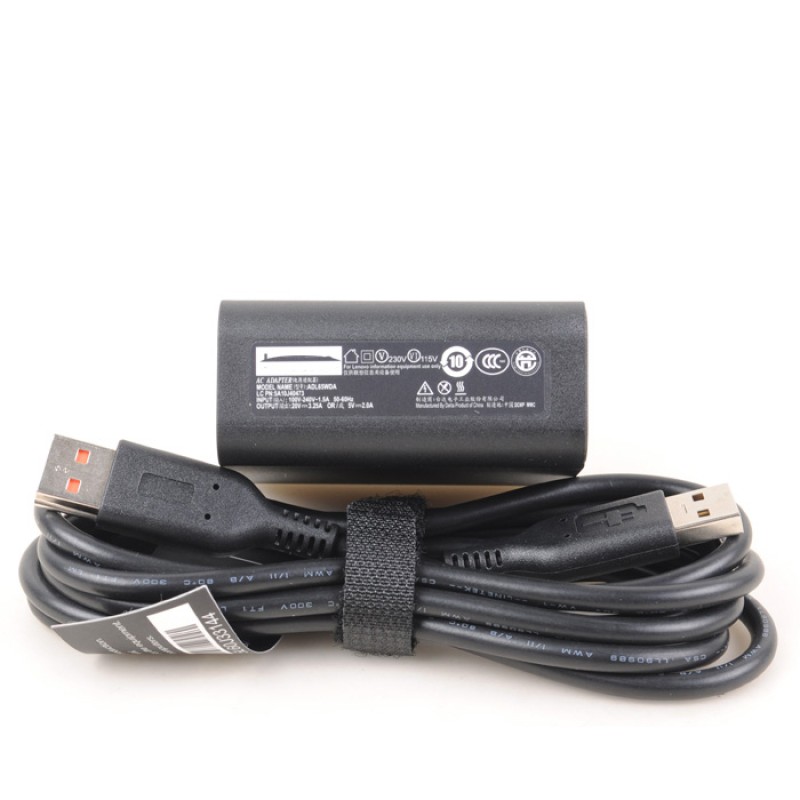 Power Adapter for Lenovo YOGA 900-13ISK (80MK 80UE) 65W