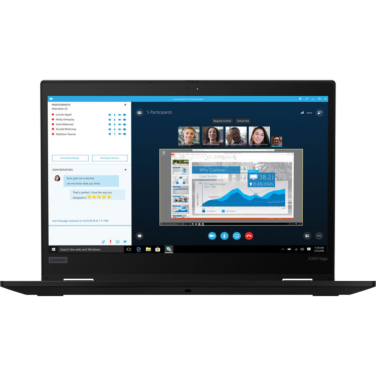 Lenovo ThinkPad X390 Intel Core i5 8th Gen 16GB RAM 128GB SSD 13.3-Inch