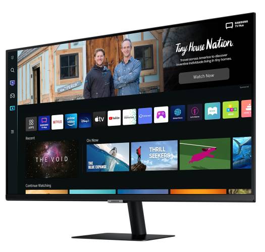 Samsung M5 27" FHD Monitor, Smart TV, 60Hz, HDR10-LS27BM500EMXUE