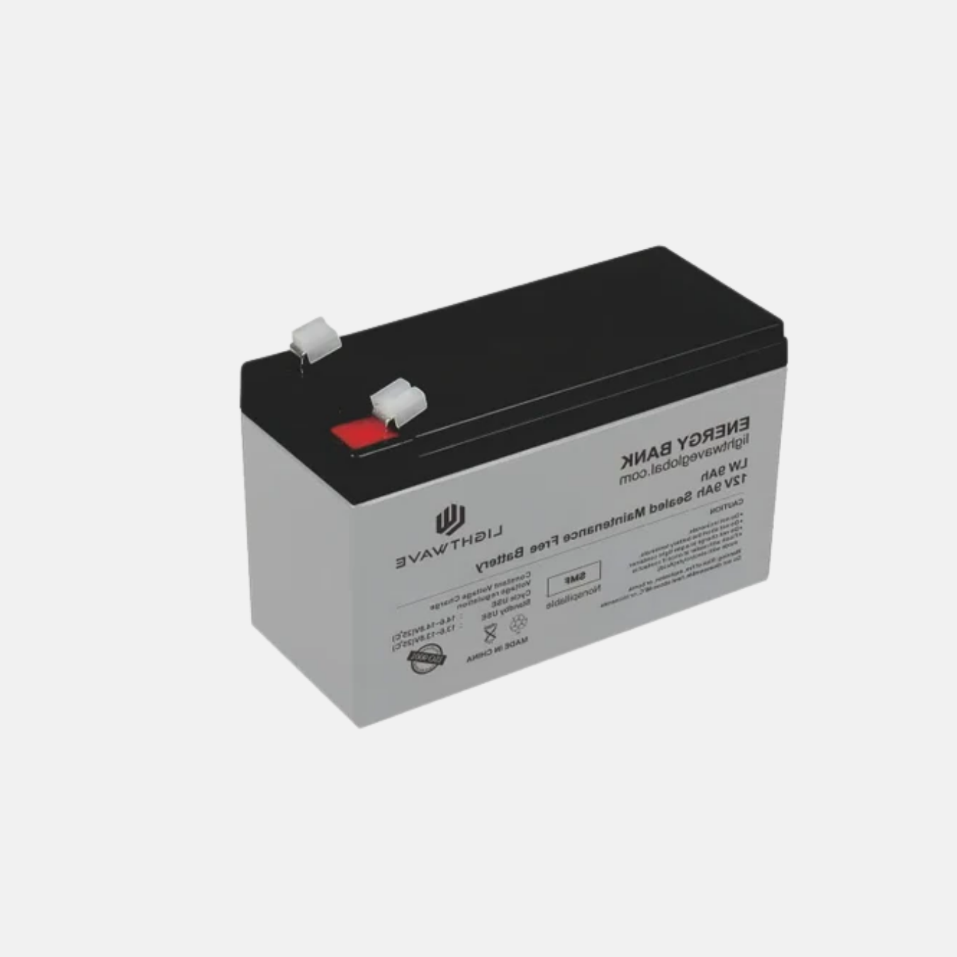 Lightwave 12V/9AH Ups battery-High Performance SMF battery