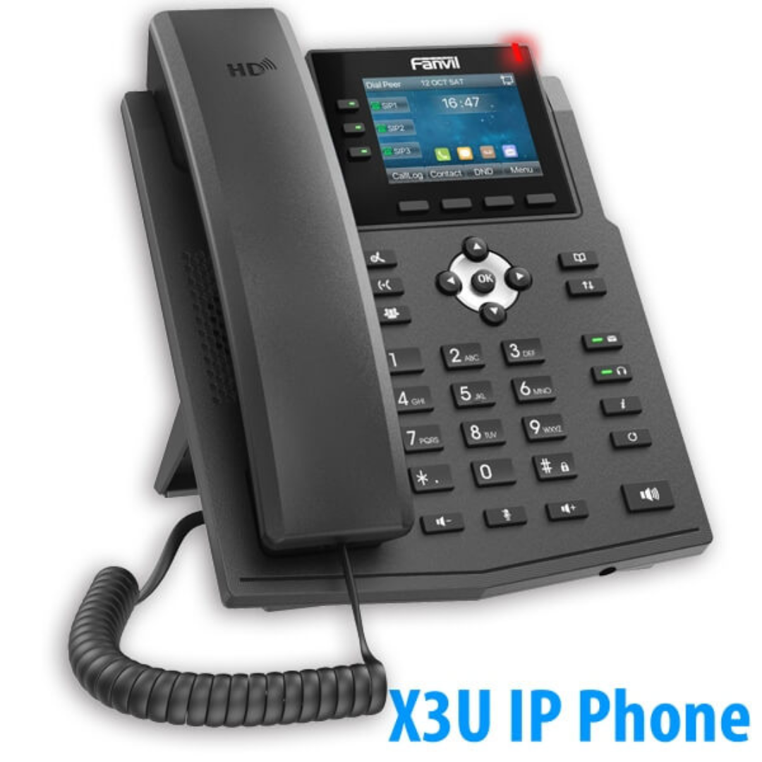 Fanvil X3U Enterprise IP Phone – VoIP with HD Audio