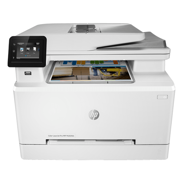 HP Color LaserJet Pro MFP M283fdn Printer, Print, Copy, Scan, Fax- 7KW74A