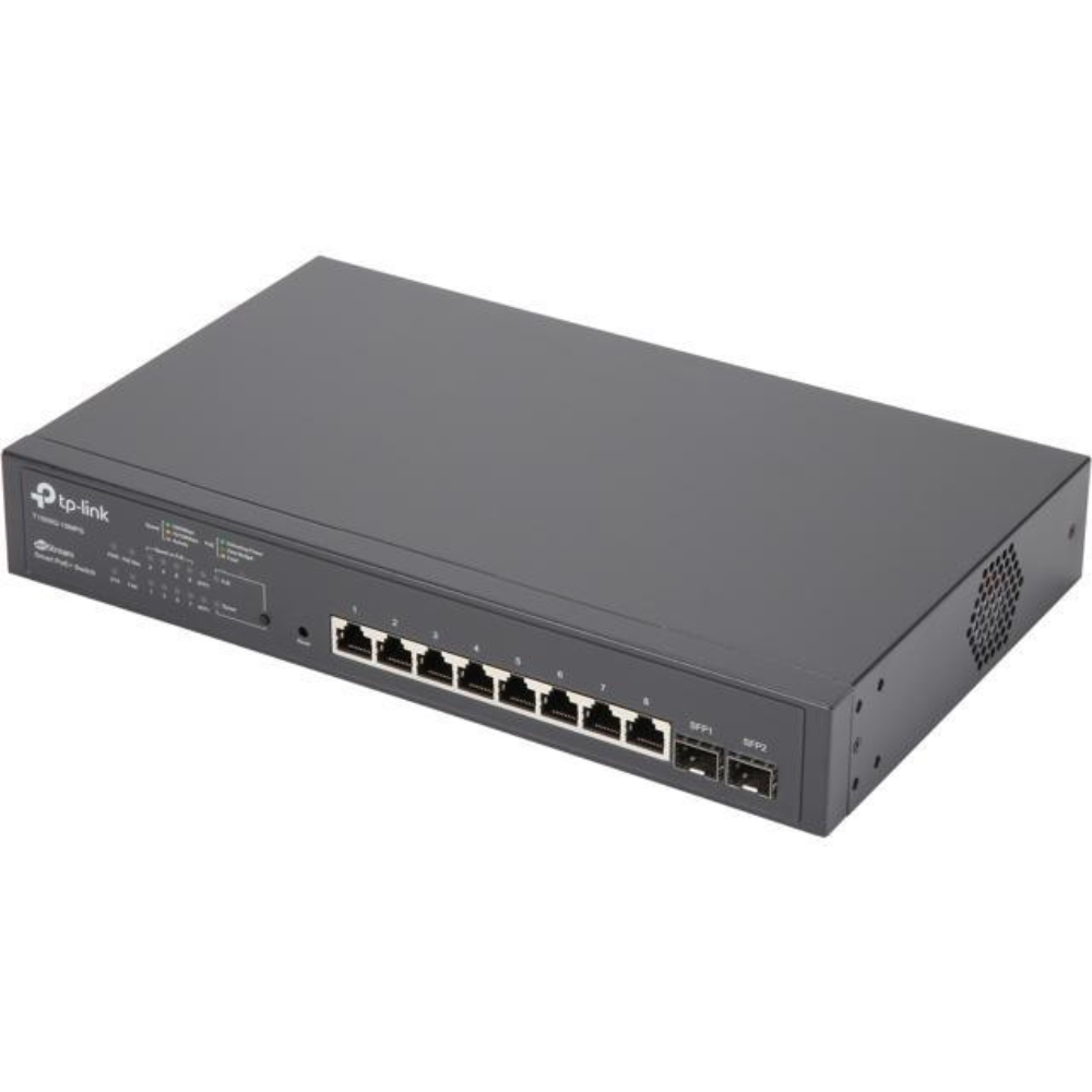 TP-Link 8-Port Gigabit Desktop/Rackmount Switch- TL-SG1008MP